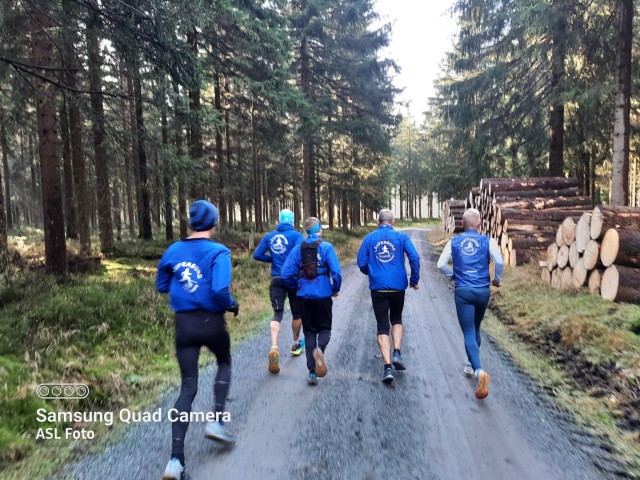 Teamtrainings- &amp; Just have fun and enjoy life - Lauf in Klingenthal/Aschberg